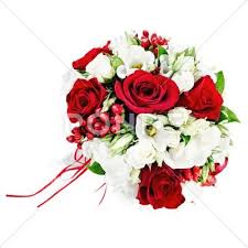 Flower Wedding Bouquet From White And Red Roses Isolated On White Background Stock Photos Ad White Flower Bouquet Wedding Wedding Flowers Wedding Bouquets
