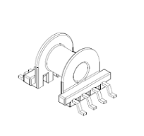 EP10 SMD Bobbin, 4+4 Pins, 1 Section - Transformer ...