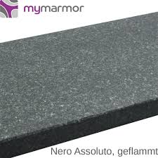 Sie erhalten bei uns individuelle granitplatten ganz nach ihren wünschen und für fast jede anwendung. Nero Assoluto Schwarze Granitplatte Mymarmor