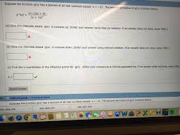 Introducing intervals, which are bounded sets of numbers and are very useful when describing domain and range. Solved Suppose The Function G X Has A Domain Of All Real Chegg Com