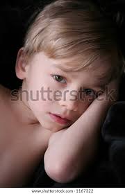 Close-up Little Boys Face Upper Body Stock Photo 1167322
