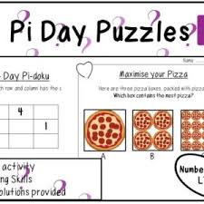 This puzzle honors several of the key persons through history who have made significant contributions to the theory and computation of pi. Pi Day Number Loving