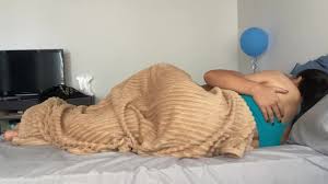 Hot and very wet sex under the blanket