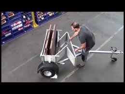 Muschu Anhangersysteme Faltos Der Faltbare Anhanger Youtube Reboque Carro Reboque Da Barraca De Acampamento Carretinha Para Moto