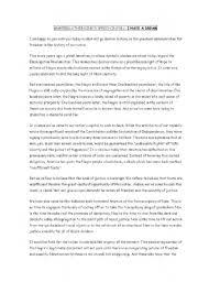 In the first lines of this famed speech, king discusses the emancipation proclamation. Martin Luther King Jr Complete Lesson Esl Worksheet By Sunlee