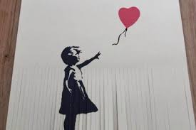 Subscribe to access price results for 150,000 different artists! Banksy Artwork Plummets From 40 000 To 1 After Owner Mimics Auction Stunt And Shreds It On Purpose Mirror Online