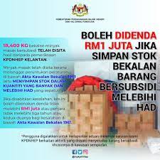 The control of supplies act (malay: Akta Kawalan Bekalan 1961 Kawalangaleri