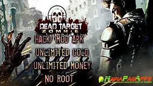 Dead Target Zombie Mod Gold Cash Apk For Android Dead Target Zombie Apk Dead Target Fps Zombie Apocalypse Survival Game Star Citizen Survival Games Dead