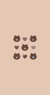 Brown Wallpaper Technology Wallpaper Cute Wallpapers Cartoon Wallpaper