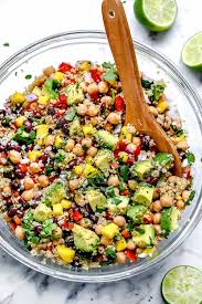 Quinoa black bean salad ingredients. The Best Healthy Quinoa Salad Foodiecrush Com