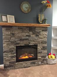 This way i could just make easy changes or adjustments as i go. So Much Fun Diy Airstone Electric Fireplace Ambroise Maple Mantle And The Beautiful Clock From Ugon Airstone Fireplace Fireplace Remodel Fireplace Makeover