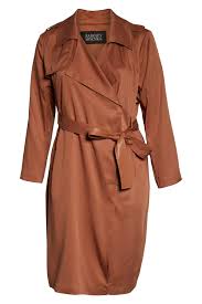 Badgley Mischka Badgley Mischka Angelina Trench Coat Plus Size Nordstrom Rack