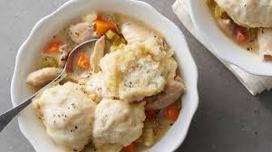 I have an awesome recipe for crock pot chicken and dumplings, but it calls for canned biscuits, didn't really care for, so now have bisquick, do i put in the crock pot or boil on stuff and then. Bisquick Dumpling Recipes Bettycrocker Com