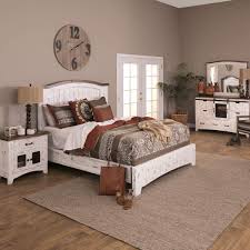Distressed beds (167) distressed dressers & chests (116) distressed nightstands & bedside tables (61) distressed headboards (41) distressed bed frames (21) distressed bedroom sets (12) distressed armoires & wardrobe closets (8) distressed bedroom accents (7) The Laid Back Style Of The Potter Bedroom Set Is Warm And Welcoming Rustic Wood Trim C Rustic Bedroom Furniture White Bedroom Set Affordable Bedroom Furniture