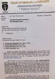 Rekomendasi contoh surat pengunduran diri agar terlihat lebih profesional dan formal. 15 Contoh Surat Pengunduran Diri Ikut Suami Images Contohsurat Lif Co Id