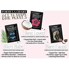 Look for formulations that separate easily between your fingers, with a slight stickiness. Buy Waxing Kit Wax Warmer Hair Removal With Hard Wax Beans Koluawax Multiple Formulas Target Different Type Of Hair Eyebrow Facial Armpit Bikini Brazilian For Women And Men 20 Applicators For Home Online