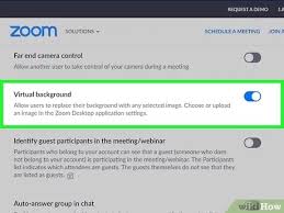 3 Ways To Change Your Background On Zoom Wikihow