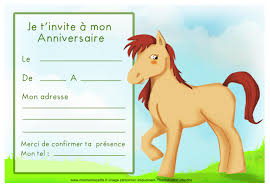 Invitation anniversaire fille gratuite a imprimer 9 ans carte invitation… Monde Des Petits Par Theme