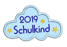 Check spelling or type a new query. Stickdatei Schulanfang 2019 Applikation Wolke 10x10cm
