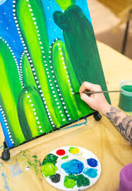 At the paint place we provide you with all of the materials and instruction to create a one of a kind work of art to cherish for years to come. Paint And Sip Class San Jose Events Classbento
