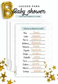 Existen unos imprimibles con diseños muy bonitos que ayudarán a esos seres queridos de pocas palabras a plasmar mejor sus ideas. Baby Shower Juegos Para Imprimir Una Fiesta Bonita