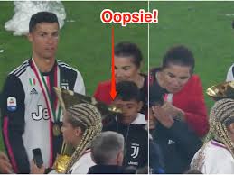 He will likely hold up until his child is more seasoned and better ready to the mystery behind cristiano ronaldo's child began when the well known portuguese striker, stunned everybody when he declared in 2010 that he. Video Cristiano Ronaldo Hit His Son On The Head With A Massive Trophy