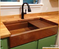 legacy copper farmhouse sink
