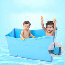 Parents were pleased with the size and practicality of the folding design with one saying. Large Size Folding Child Kids Bath Tub Thicken Solid Pink Blue Baby Bathtub Baby Girls Boy Bath Barrels Baby Tubs Aliexpress