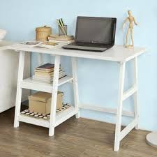 Sortiert nach beliebtheit preis aufsteigend preis absteigend. Schreibtisch Burotisch Weiss Schreibtisch Kinder Fwt16 W Sobuy Sobuy De