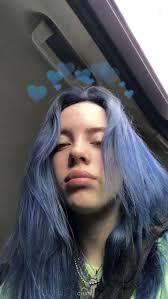 Billie Eilish Lockscreens Tumblr Light Blue Hair Blue Hair Billie Eilish