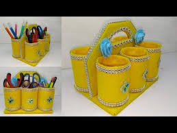 Kreasi Botol Bekas Cara Membuat Tempat Pensil Dari Barang Seadanya Bottle Craft Ideas Youtube Tempat Pensil Kerajinan Botol Plastik Kerajinan Botol