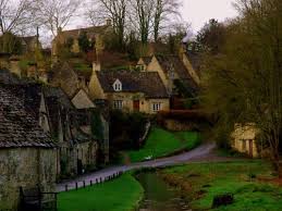 Arlington Row Cotswolds England Angleterre Voyage Et Paysage