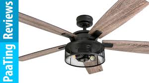 Honeywell remote control will help you to optimize your fans. Honeywell Ceiling Fan 50614 01 Carnegie Led Review Youtube