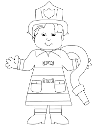 This subscriber's page is where you can download the community helper hats as well as all other. Community Helpers Hat Coloring Pages Coloring4free Coloring4free Com