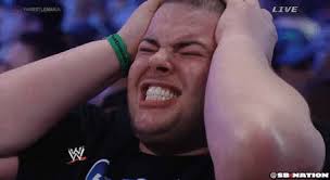 Image result for brock smiles at undertaker