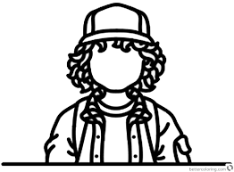Printable eleven stranger things coloring pages. Stranger Things Tunnel Drawings Printable Novocom Top