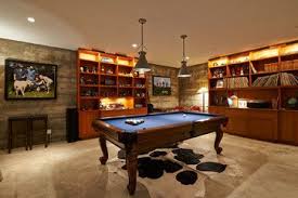 I Have Never Seen A Cow Hide Skin Under A Pool Table Before Pool Table Felt Colors Traditional Family Rooms Pool Table Felt