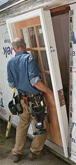 install a prehung exterior door prehung exterior door diy home improvement exterior doors