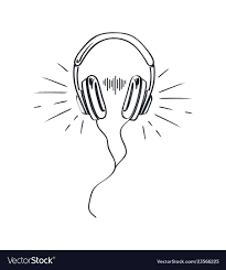 Headphones Headset With Music Playing Loud Monochrome Sketch Outline Vector Line Art Colorless Device Li Music Sketch Headphones Tattoo Music Tattoo Designs ▬▬▬▬▬▬▬ ♪♫ ▬▬▬▬▬▬▬▬▬ #pencil_drawing #drawing_tutorial #art_video if you like this video please like share & subscribe. music sketch headphones tattoo