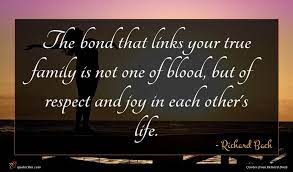 Every person, all the events of your life are there because you have drawn them there. Richard Bach Quote The Bond That Links