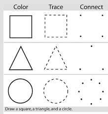 Practice Drawing Shapes Preschool Colors Preschool Learning Preschool Worksheets