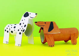 Toilet Paper Roll Dogs Crafts With Toilet Paper Rolls Easy Peasy And Fun Paper Roll Crafts Dog Crafts Toilet Paper Roll Crafts