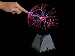 Typically, such lamps use a noble gas or a mixture of these gases and additional materials such as metal halides, sodium, mercury or sulfur. Plasma Ball I Had One Of These Plasma Globe Plasma Lamp
