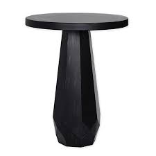 Waterproof top to make a nice potted. O O By Olivia Oliver Round Metal Pedestal Table In Black Bed Bath And Beyond Canada