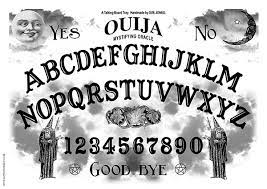 Diy Ouija Board With Free Printable The Witch At Oneandseventy Diy Ouija Board Ouija Ouija Board