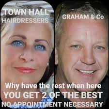 Town Hall Hairdressers inc. Graham and co.