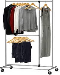 Full clothes rack | what does it meaning of full, clothes, rack, in dream? Amazon Com Simplehouseware Dual Bar Adjustable Garment Rack Chrome 72 Inch Height Home Improvement