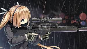 This collection presents the theme of girls with guns. Girls With Guns Anime Anime Girls Hd Wallpaper Wallpaperbetter