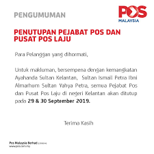 Jom daftar di www.pastiwangsamaju.com pendaftran 2021 dibuka sekarang! Pos Malaysia Berhad On Twitter Hi We Apologize For The Delay Of Feedback The Review Found That The Item Eh873410768my Was Dispatch Out On 27 9 2019 But The Delivery Failed The Items Are