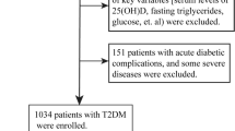 Association between serum vitamin D level and cardiovascular disease in  Chinese patients with type 2 diabetes mellitus: a cross-sectional study